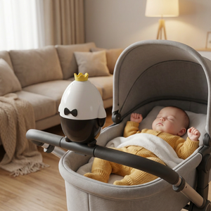Silla Mecedora <span class=keywords><strong>para</strong></span> Bebés Recién Nacidos con Sensor Inteligente de Llanto, Recargable, Bluetooth, Material ABS, TLC RB01, Fabricada en Guangdong, Segura - Product Image 3