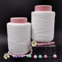 Fil élastique en caoutchouc recouvert de fil coloré personnalisé, en promotion, pour chaussettes, gants, rouleaux de fil de nylon pour vêtements et casquettes (materiel brut)
