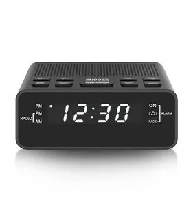 New Multifunctional Clock Wireless LED HD Speaker Screen FM/AM Home Alarm Clock Radio