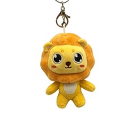 Poupée en peluche super douce, pendentif porte-clés personnalisé, jouet de dessin animé, décoration de sac à dos, logo personnalisé basé sur des images