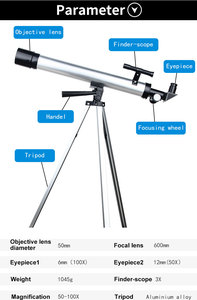 Vente chaude Portable Haute Définition <span class=keywords><strong>de</strong></span> Grossissement Monoculaire Télescope Astronomique <span class=keywords><strong>Skywatcher</strong></span> - Product Image 5