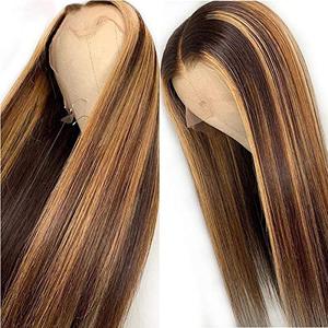 Parrucca in evidenza biondo nero naturale parrucca <span class=keywords><strong>Mix</strong></span> colore onda profonda ricci Pre pizzicati HD pizzo trasparente anteriore parrucche vergini vergini per capelli umani - Product Image 4