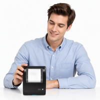 Imprimante d'étiquettes thermiques LAN ZJprinter 8610, imprimante de codes-barres, imprimante de bordereaux d'expédition, fonction de retour de papier 35-80 mm pour Android, iOS, Windows