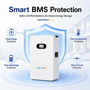 16kWh 51.2V 314Ah Lithium Home Energy Storage Battery with Smart BMS and IP54 for Solar System - Product Image 2