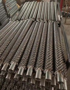 Nueva condición de-Industrial ronda Cimped redondo de acero Fin tubos de acero tubos con aletas - Product Image 3