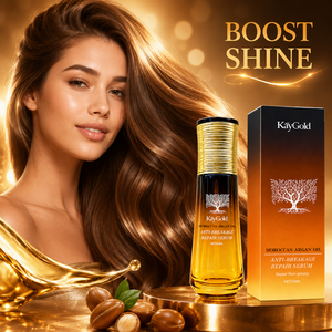 Suero Capilar de Argán Marroquí 60ml, Reparación Ligera e Hidratante para Cabello Rizado y Encrespado, Suavidad, Control del Frizz y Brillo Natural - Product Image 1