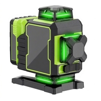 Niveau laser vert 4D de qualité industrielle, 16 lignes, auto-nivelant, pour pose de carrelage extérieur