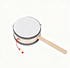Tambour à claquettes Orff en bois de 4 pouces, traditionnel et éducatif, pour bébé - Vente en gros à chaud - Product Image 4