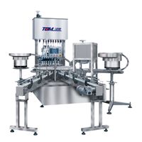 Máquina Tapadora Automática Digital PLC de Ahorro Energético con Llenado de Boca Inclinada y Prensado de Tapón Interno para Aplicaciones Alimentarias y Químicas