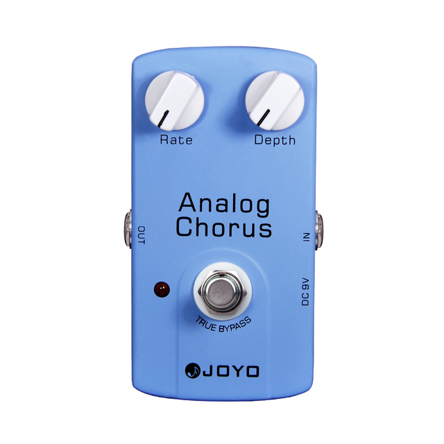 JOYO JF-37 ANALOG CHORUS Guitar Pedal for Circuit Chorus Tone Guitar with Classic BBD Chip True Bypass Design