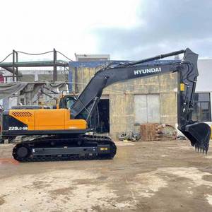 Excavadora de cadenas usada de 22 toneladas R220LC-9S en oferta, alta eficiencia para proyectos de movimiento de tierras - Product Image 3