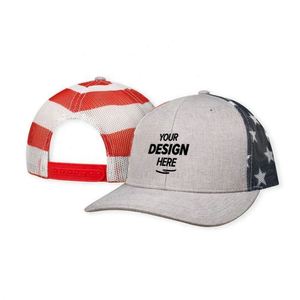 Casquette Trucker 5 Panneaux Personnalisée en Maille Style Hip Hop Tendance avec Logo Brodé Imprimé Numériquement pour Usage Extérieur - Product Image 2