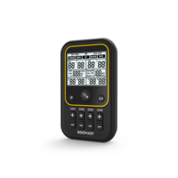 Appareil TENS EMS Roovjoy R-C101E à 4 canaux, 90 niveaux d'intensité, machine TENS rechargeable pour soulager la douleur et favoriser la récupération musculaire