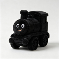 Jouet en peluche véhicule mignon : Bus scolaire, Voiture de course, Train, Camion – Peluche douce pour enfants, idéal comme cadeau