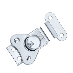 Verrou à bascule sans ressort en acier inoxydable, boîtier de sécurité, montage en surface, verrou à papillon rotatif - Product Image 3