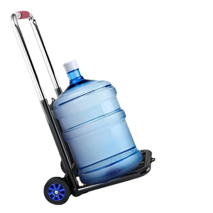 Chariot pliant portable en acier inoxydable pour courses, marchandises et bagages, léger et adapté <span class=keywords><strong>à</strong></span> la montée d'escaliers - Product Image 6