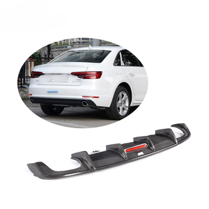Diffuseur arrière B9 en fibre de carbone de haute qualité pour Audi A4 B9 2018 2019 (ne convient pas à S4) - Product Image 3