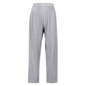 Nouveau pantalon décontracté plissé pour femme, coupe slim, ample et confortable, avec fente, collection Printemps-Été 2025 - Product Image 5