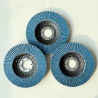 Flap Disc Flat Emery Cloth Wheel untuk Pemolesan Logam dengan Performa Potong Tinggi
