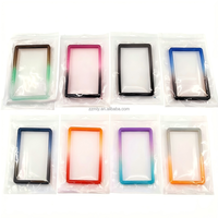 Étuis pour cartes de crédit en TPU à paillettes multicolores avec design antichoc sans fermeture