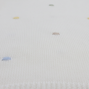 Manta de Sofá Tejida 100% Algodón, Cálida y Suave, Diseño Simple para Invierno con Relleno de Algodón PP y Forro de Malla para Cumpleaños - Product Image 1
