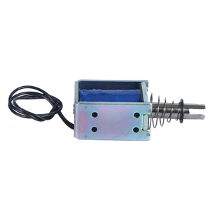 Tiny Switch solenoid thiết bị truyền động micro 6V 12V 8 mét đột quỵ Mini mở khung solenoid cho thiết bị điện - Product Image 1