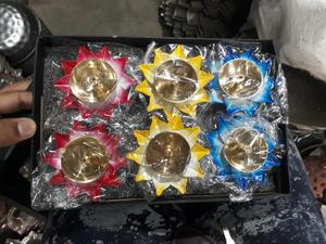 ชุด Diya โลหะทำด้วยมือ6ชิ้นสำหรับงานแต่งงานและตกแต่งบ้าน Diwali events สินค้าจำนวนมาก - Product Image 2