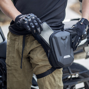 Pochette de jambe pour hommes étui Fanny Pack sacs de cuisse vélo cyclisme sac de hanche pochette de cuisse de moto sac de taille tactique - Product Image 1