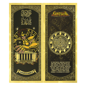 Billete de Oro de 24K de Saint Seiya Zodiac, 12 Tarjetas Coleccionables de Anime, 15x7cm, Doble Cara, Regalo para Fans y Coleccionistas de Astrología - Product Image 6