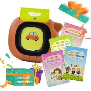 Kids Children Square Educational English Speaking 271 Words Talking Flash Card Reader