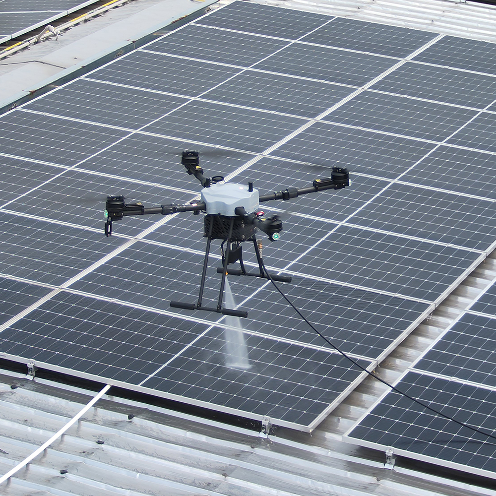 JIUSI D15R Professional Efficient Solar Panels Cleaning Drones for Windows and Tower Cleaning