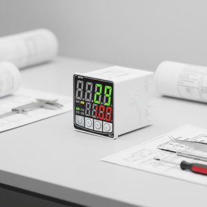 Sinny TX4-S H W M L スマート入力 TC RTD リレー SSR OLEDディスプレイ PT100 CU50 PID温度コントローラー OEM スマートアプリ制御付き - Product Image 2