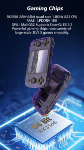 R46S Portable Handheld Game Console 4-Inch IPS Screen with Linux System Plays <strong>PS1</strong> CPS N64 Games <strong>Mini</strong> Retro <strong>Mini</strong> Console RK3566 - Product Image 2