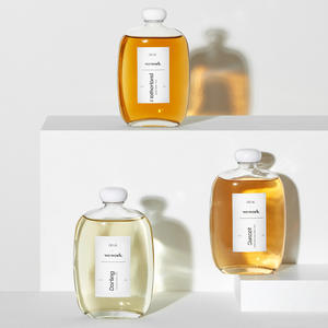 Venta al por mayor Botellas De Vidrio Claro Vacío Jarabe De Arce Fruta Jugo <span class=keywords><strong>Botella</strong></span> De Vidrio 100mL 125ml 200ml 250ml 350ml 500mL Botellas De Licor - Product Image 1