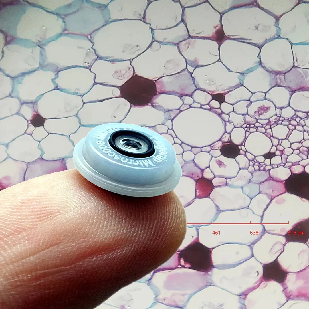 Een Vingertopmicroscoop In De Richting Van De Optische Limiet