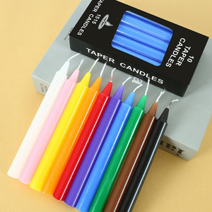 Bougies coniques colorées, bougies magiques pour rituels, 12 couleurs disponibles, bougies Wiccan pour rituels et intentions, pour sorts et manifestation - Product Image 4
