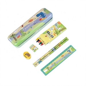 Boîtes <span class=keywords><strong>taille</strong></span>-crayons personnalisés pour élèves de la maternelle et du primaire coffret cadeau nouvel an 1 kit scolaire de papeterie personnalisé promotionnel - Product Image 1