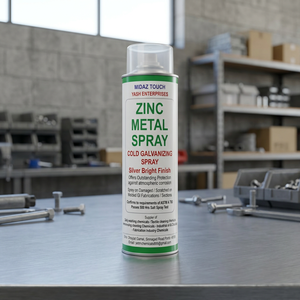 Zinc Metal <b>Spray</b> Cold Galvanizing Coating <b>Silver</b> Bright Finish Corrosion Protection for Repair and Maintenance - Product Image 2