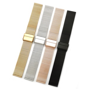 Correa de Reloj de Acero Inoxidable de 20 mm y 22 mm de Liberación Rápida, Correa de Reloj de Lujo <span class=keywords><strong>para</strong></span> Hombre y <span class=keywords><strong>Mujer</strong></span>, Accesorios <span class=keywords><strong>para</strong></span> Relojes Inteligentes, Somiis - Product Image 3
