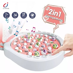 Chengji 2 In 1 giocattolo a batteria divertente <span class=keywords><strong>gioco</strong></span> di <span class=keywords><strong>pesca</strong></span>, <span class=keywords><strong>gioco</strong></span> educativo di pesce giocattolo per <span class=keywords><strong>bambini</strong></span> al coperto - Product Image 2
