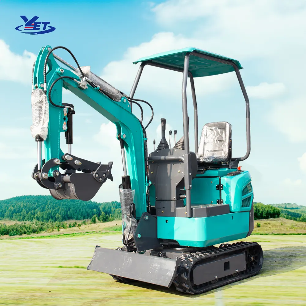 Factory Direct new excavator mini diggers CE/EPA 1.7 ton 0.8 ton 2 ton 3 ton outdoor garden mini excavator sale