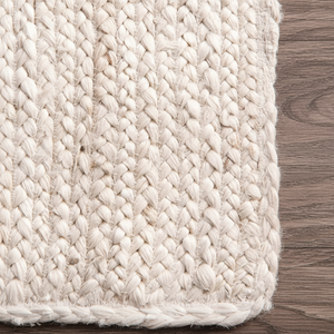 Alfombra con nudo anudado a mano, alfombras de estilo turco Oushak de yute de alta calidad para oración, picnic, dormitorio y decoración del hogar - Product Image 1