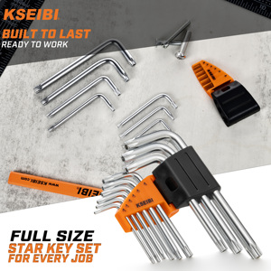 <span class=keywords><strong>Set</strong></span> di <span class=keywords><strong>chiavi</strong></span> <span class=keywords><strong>a</strong></span> brugola KSEIBI Star Key 9 pezzi CRV, <span class=keywords><strong>set</strong></span> di <span class=keywords><strong>chiavi</strong></span> <span class=keywords><strong>a</strong></span> brugola per riparazione auto, tipo L - Product Image 3