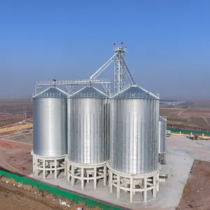 Özelleştirilmiş yüksek kapasiteli tahıl buğday mısır koni siloları