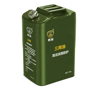 Green Steel Cold rolled plate Gasoline Fuel Thickening Style Container 5 L 10 L 15 L 20 L 30 L Gal Oil Drum