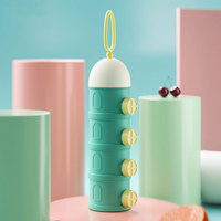Melkdispenser Voyage Portable Toddler Lunch Box Pot Alimentaire Fruits Stockage Enfants Snack Can Conteneurs Bébé Formule Distributeur