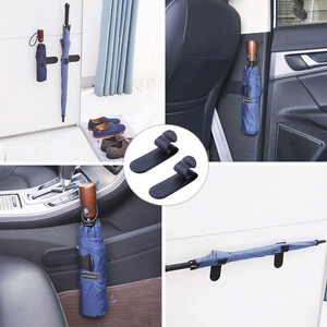 Soporte Universal para Maletero con Gancho para Mini Paraguas y Clip de Sujeción para Coche, Acabado Liso Multifuncional, Marca LM, Venta al por Mayor - Product Image 3