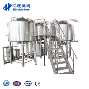 HG 1000L 1200L Beer Brewing Equipment Brewhouse <strong>System</strong> For Microbrewery