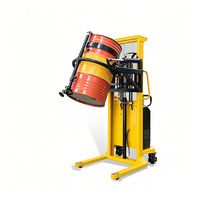 Rotateur de fûts semi-électrique avec balance numérique YL520A-YL550, élévateur motorisé et basculeur manuel de fûts
