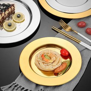 Plato de Lujo de Acero Inoxidable Ecológico Personalizado de Alta Calidad 2026 para Platos de Cena - Product Image 6